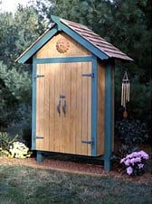 Mini Garden Shed Woodworking Plan