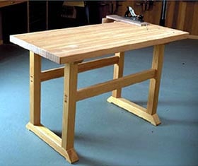 Woodworking simple wooden work bench plans PDF Free Download