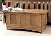 Arts and Crafts Blanket Chest Woodworking Plan