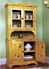 Heirloom Pine Hutch Woodworking Plan