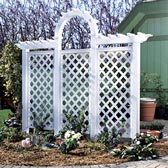Arched Trellis Woodworking Plan
