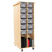Rolling Workshop Storage Woodworking Plan