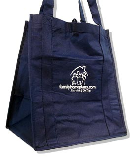 Family Home Plans Eco Bag - Product Code ECOBAG