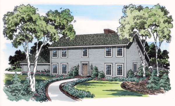 Colonial Saltbox Style Houses