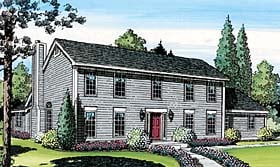 View this Saltbox Home Plan