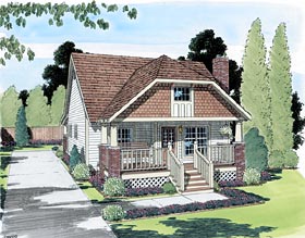 CLick to View This Cottage Style Home Plan