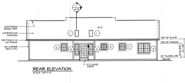 Rear Elevation