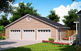 3 Car Garage Plans