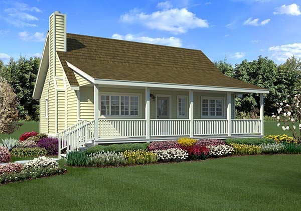 Small Country Farmhouse Plans