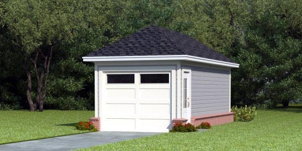 Retro car garage equipment