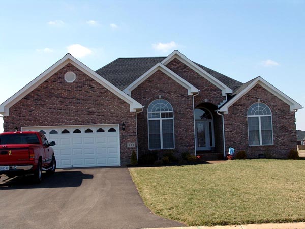 Elevation of Ranch   House Plan 54434