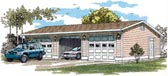 Garage Plan 55529