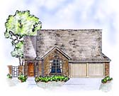 Narrow Lot with Front Garages

