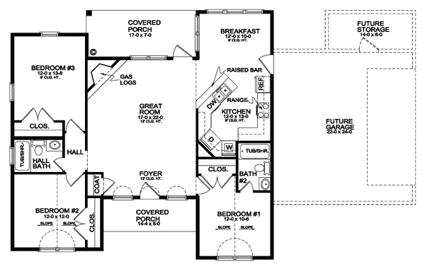 Cottage House Plan 59001