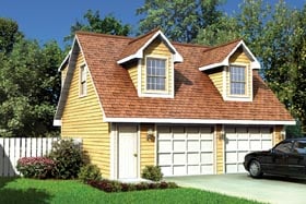 Detached Garage with Apartment Plans