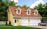 Garages with Apartment Plans