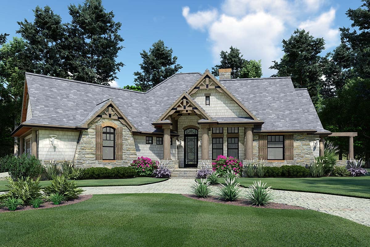 Craftsman Style Ranch House Plans