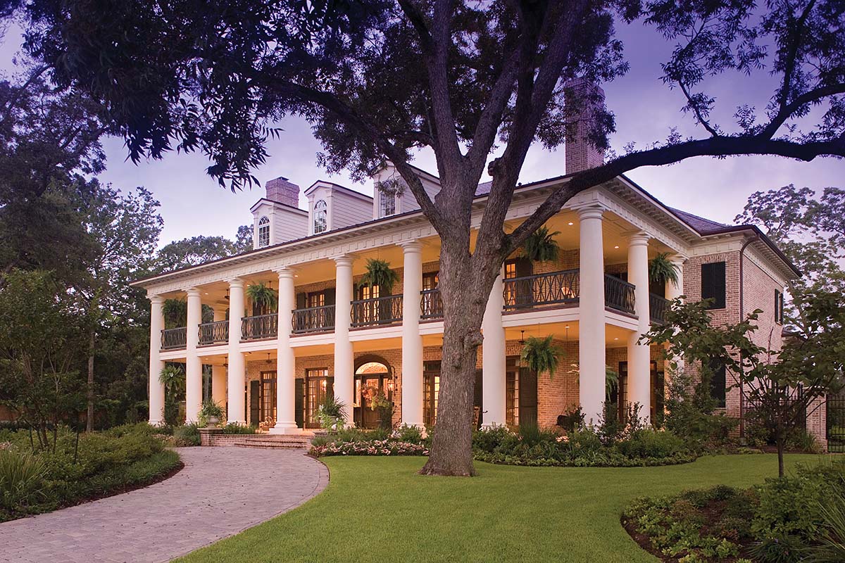 Southern Plantation House Plans Decor