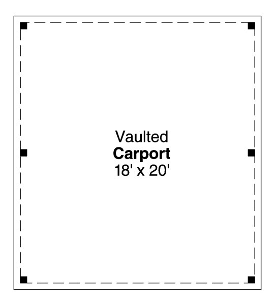 First Floor Plan of Traditional   Garage Plan 69768