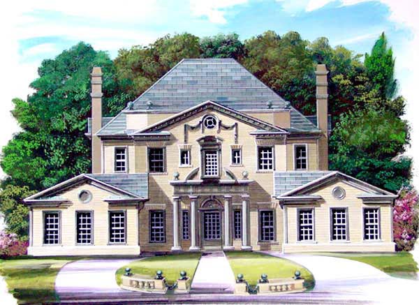Greek Revival House Plans