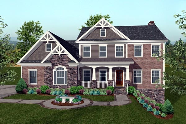 House Plan 74816 at FamilyHomePlans.com