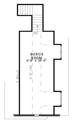 Second Floor Plan of Craftsman   Luxury   House Plan 82117