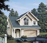 2 Car Garage with Apartment Plans