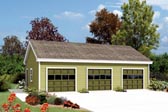 Garage for three cars