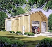 Garage Plan 87869