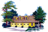 Garage Plans with Bonus Area