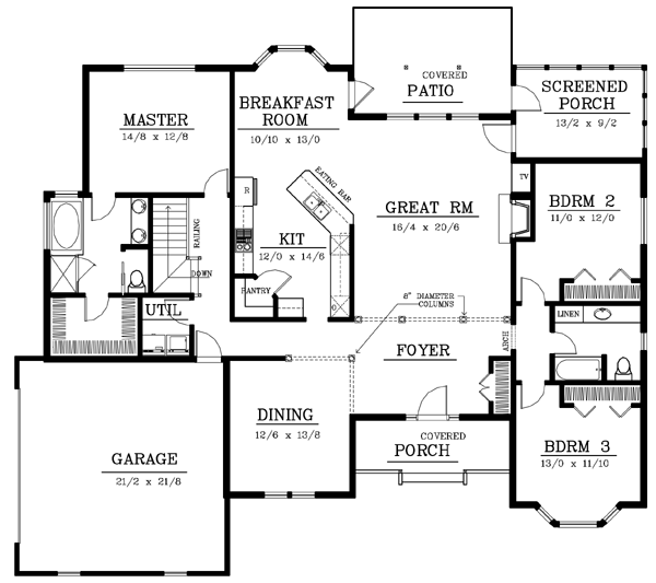2200 Sq Ft. House Plans
