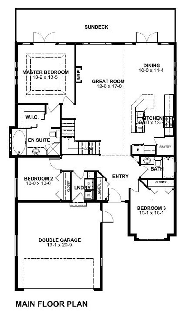 Hillside House Plan 99982
