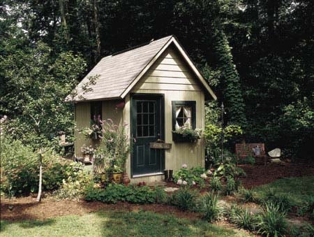 English Cottage Potting – Yard and Garden Shed Plan 502211
