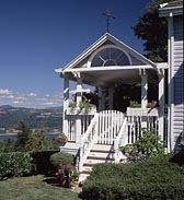 Playful Slant Porch