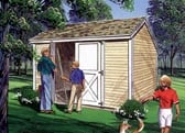 Salt Box Storage Sheds