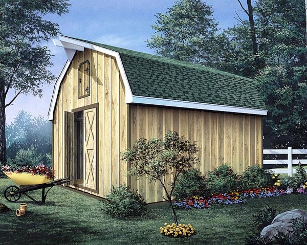 Barn Shed Plans with Loft