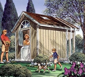 Gable Storage Shed - Project Plan 85909