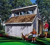 Contemporary Shed Plan