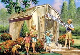 Yard Barn with Loft Storage
- Project Plan 85921