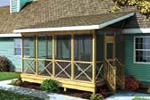 Screened Porch w/ Shed Roof