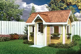 Traditional Children's Playhouse