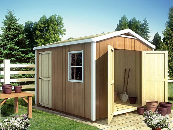 Gable Shed – Yard and Garden Shed Plan 90029