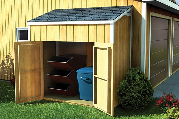 Lean to Storage Shed Plans