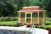 Large Oval Shaped Gazebo