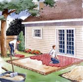 Easy to Build Patio's