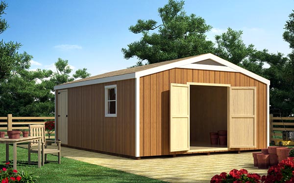 Project Plan 90056 - 16 x 16 Gable Shed
