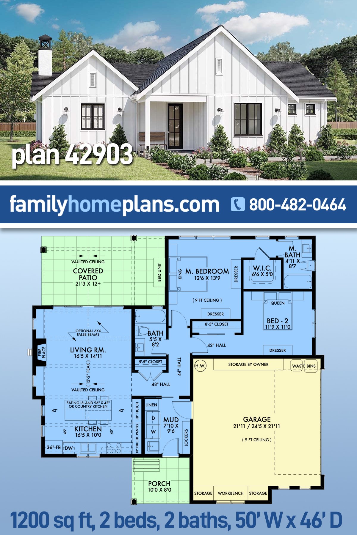 Plan 42903 | The Perfect Country Rancher House Plan