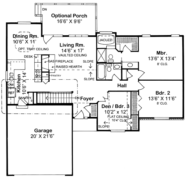 Graceful Shapes - Plan 34150