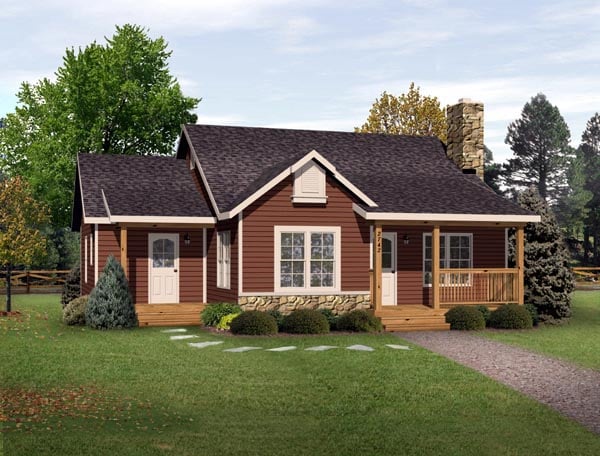 Plan 49194 | Ranch Style with 2 Bed, 2 Bath