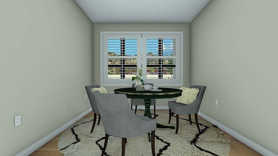 Ranch, Traditional Plan with 1990 Sq. Ft., 4 Bedrooms, 3 Bathrooms, 2 Car Garage Picture 13